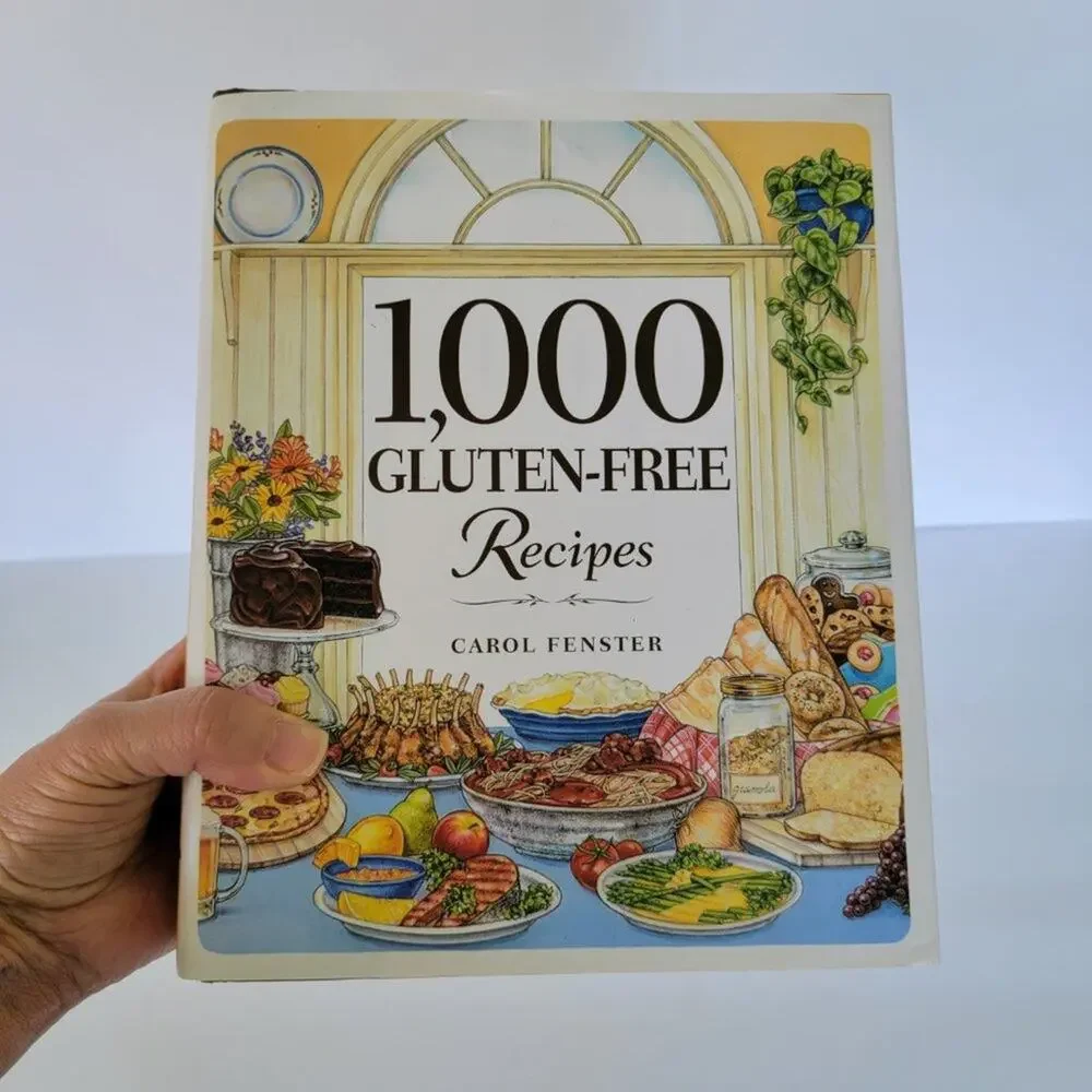 Carol Fenster 1000 Gluten Free Recipes Hardcover Cookbook 2008 Wiley Kitchen